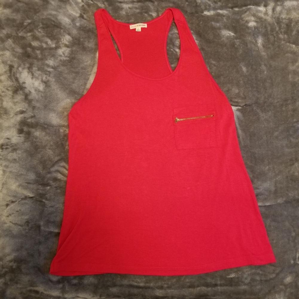 Red Tank Top ☆ Size L